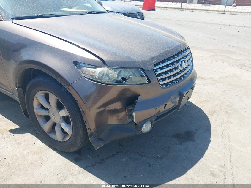 2004 Infiniti Fx35 VIN: JNRAS08W34X210337 Lot: 44910527