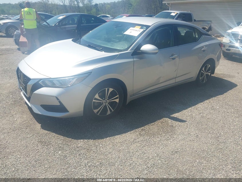 2022 Nissan Sentra Sv Xtronic Cvt 3N1AB8CV7NY306729 photo 1