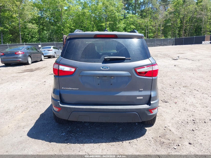 2019 FORD ECOSPORT SPORT UTILITY VEHICLE 1.0L I-3 DI, DOHC, VVT, TURBO, 123HP
