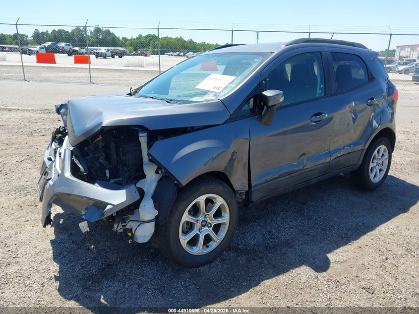 2019 FORD ECOSPORT SPORT UTILITY VEHICLE 1.0L I-3 DI, DOHC, VVT, TURBO, 123HP