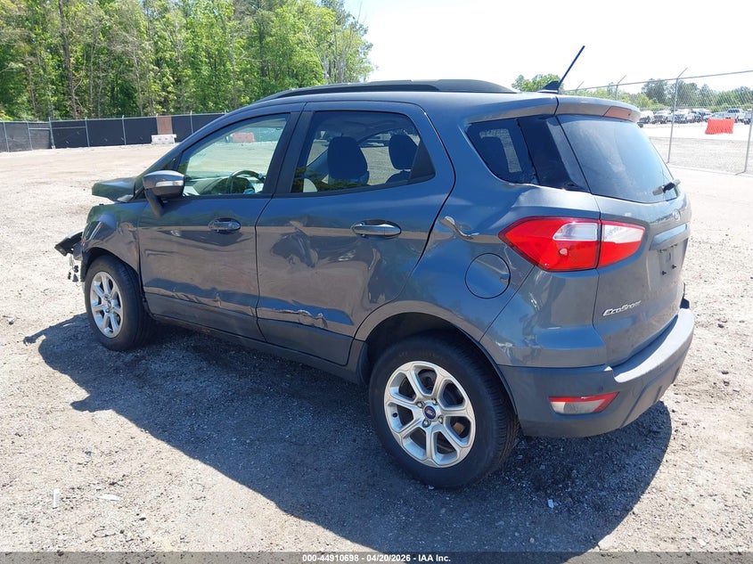 2019 FORD ECOSPORT SPORT UTILITY VEHICLE 1.0L I-3 DI, DOHC, VVT, TURBO, 123HP