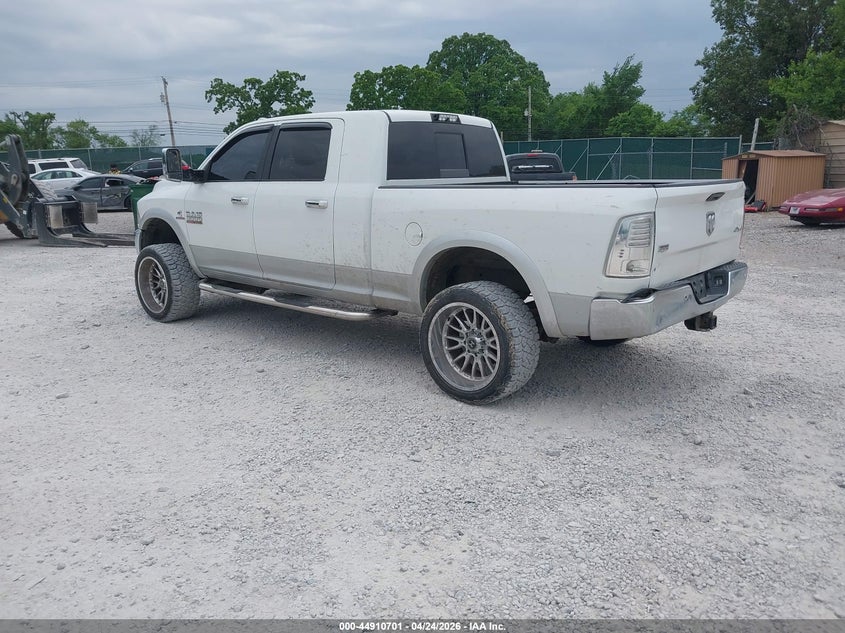 2018 Ram 3500 Ram Laramie 4X4 6'4 Box white Lot 111044910701 Vin 3C63R3ML8JG429612