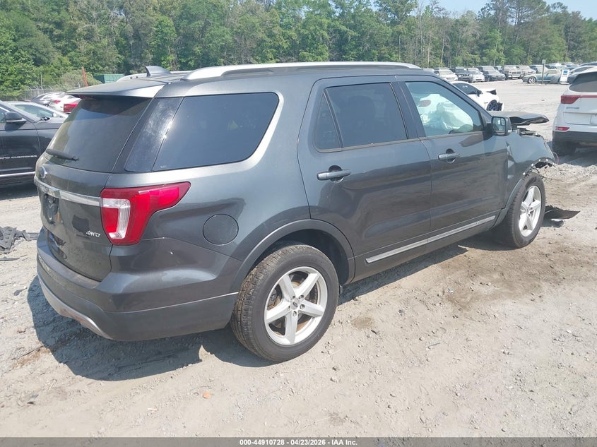 Vin: 1fm5k8d81hgc59562, lot: 45408097, ford explorer xlt 20174