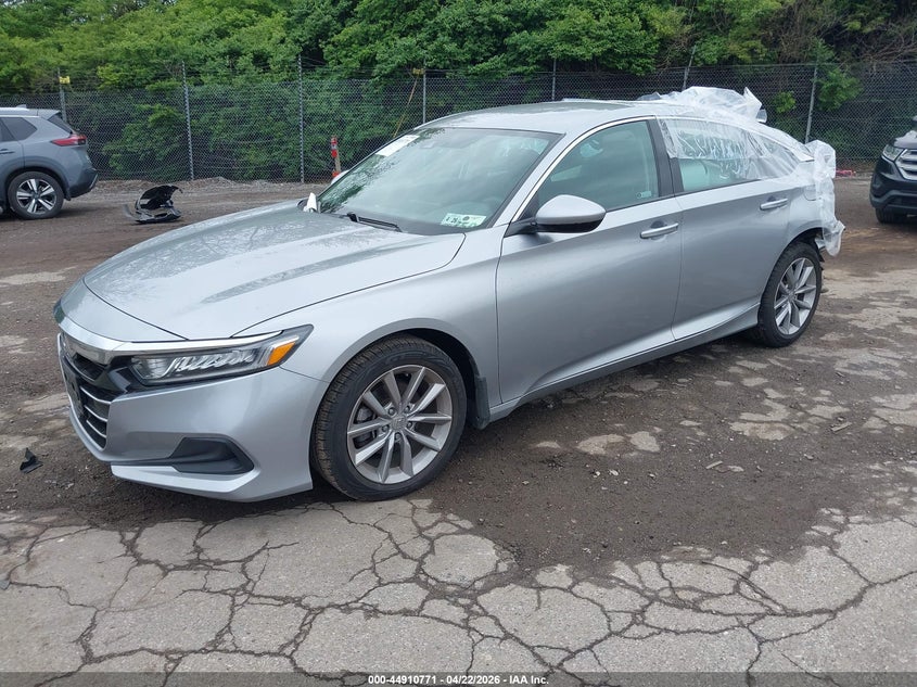 2021 Honda Accord Lx 1HGCV1F1XMA027860 photo 1