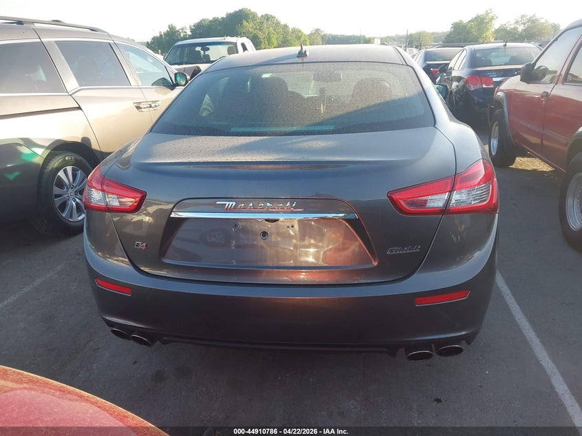 2016 Maserati Ghibli S Q4 VIN: ZAM57RTA0G1177108 Lot: 44910786