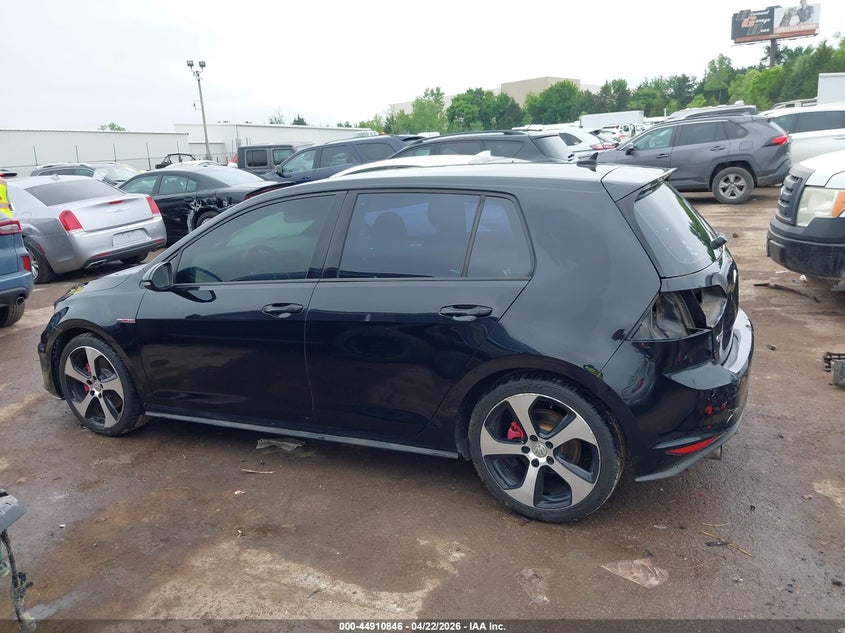 2015 Volkswagen Golf Gti 2.0T S 4-Door VIN: 3VW4T7AUXFM091056 Lot: 44910846