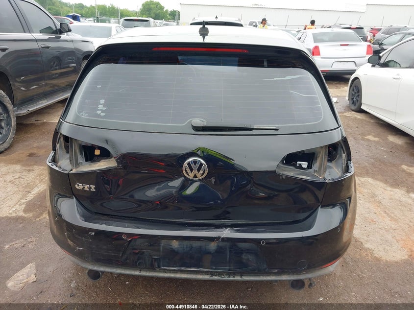 2015 Volkswagen Golf Gti 2.0T S 4-Door VIN: 3VW4T7AUXFM091056 Lot: 44910846