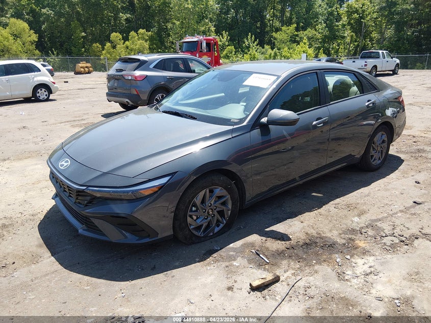 2025 Hyundai Elantra Hybrid Blue
