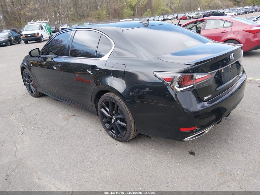 Vin: jthcz1bl8ha006827, lot: 45408445, lexus gs 350 f sport 20173