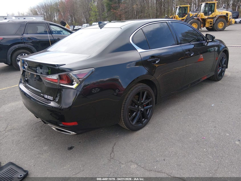 Vin: jthcz1bl8ha006827, lot: 45408445, lexus gs 350 f sport 20174