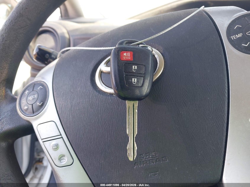 2012 Toyota Prius C Two VIN: JTDKDTB35C1508890 Lot: 44911096