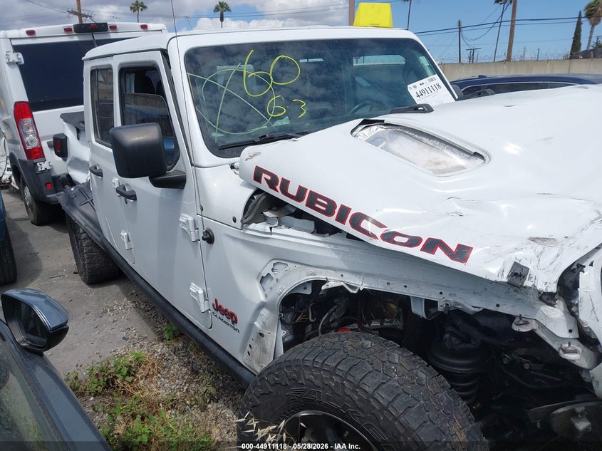 Vin: 1c6jjtbg5nl154021, lot: 45408487, jeep gladiator rubicon 4x4 2022 img_1