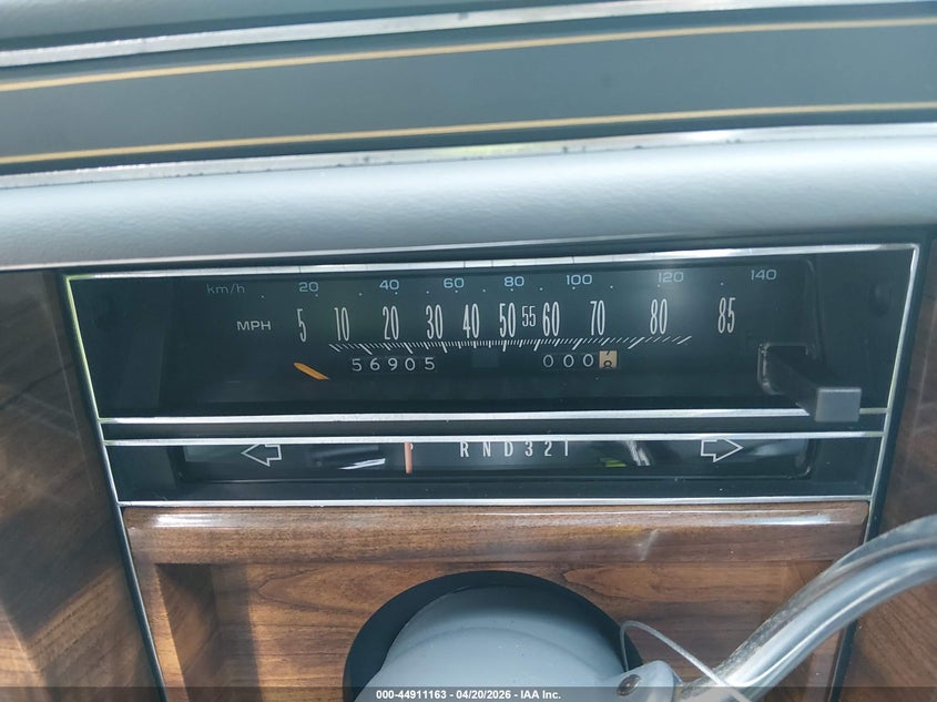 1989 Cadillac Brougham VIN: 1G6DW51YXKR721218 Lot: 44911163