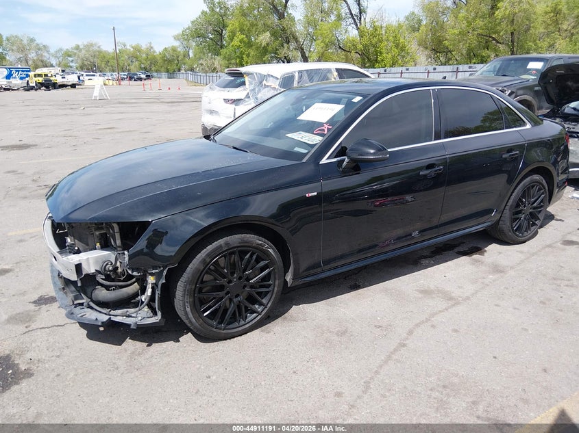 Vin: wauenaf48hn013680, lot: 45408560, audi a4 2.0t premium 20172