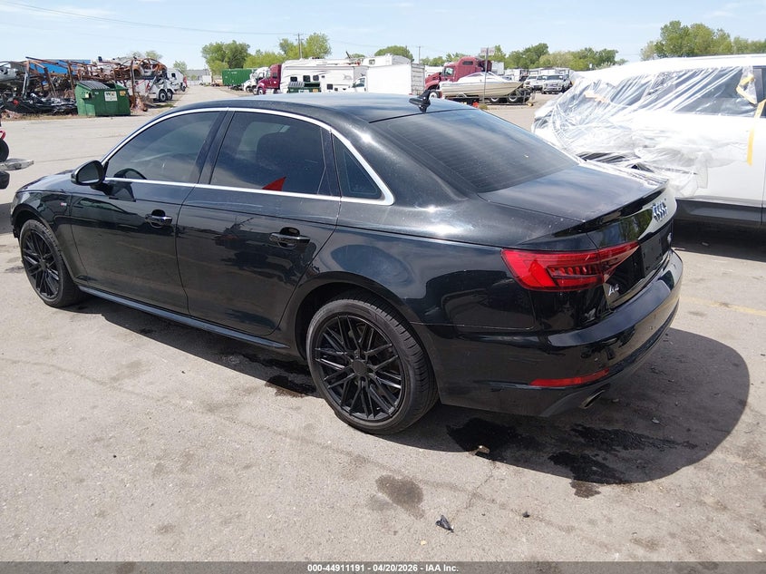 2017 AUDI A4 auction photo 3