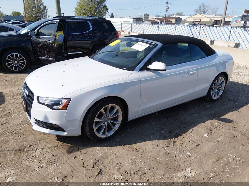 Vin: waujfafh9dn007198, lot: 45408608, audi a5 2.0t premium 20132