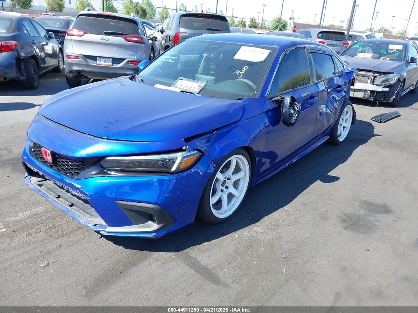 2022 Honda Civic Lx 2HGFE2F28NH545299 photo 1