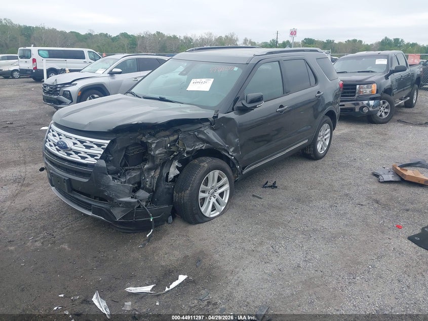 2018 Ford Explorer Xlt 1FM5K8D83JGC89653 photo 1