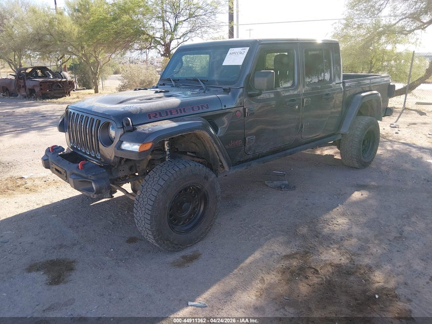 Vin: 1c6jjtbg4nl143124, lot: 45408731, jeep gladiator rubicon 4x4 20222