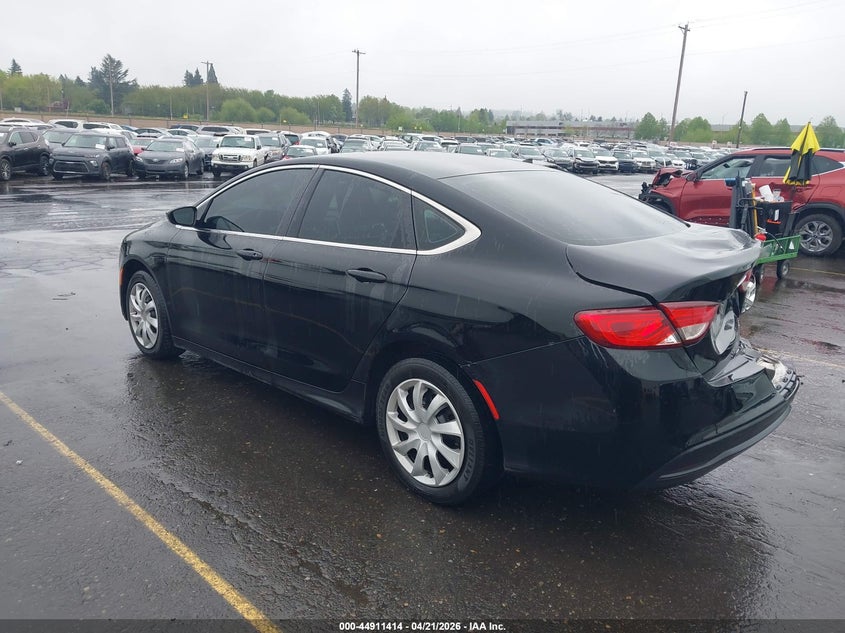 Vin: 1c3cccfb4fn622423, lot: 45408783, chrysler 200 lx 20153
