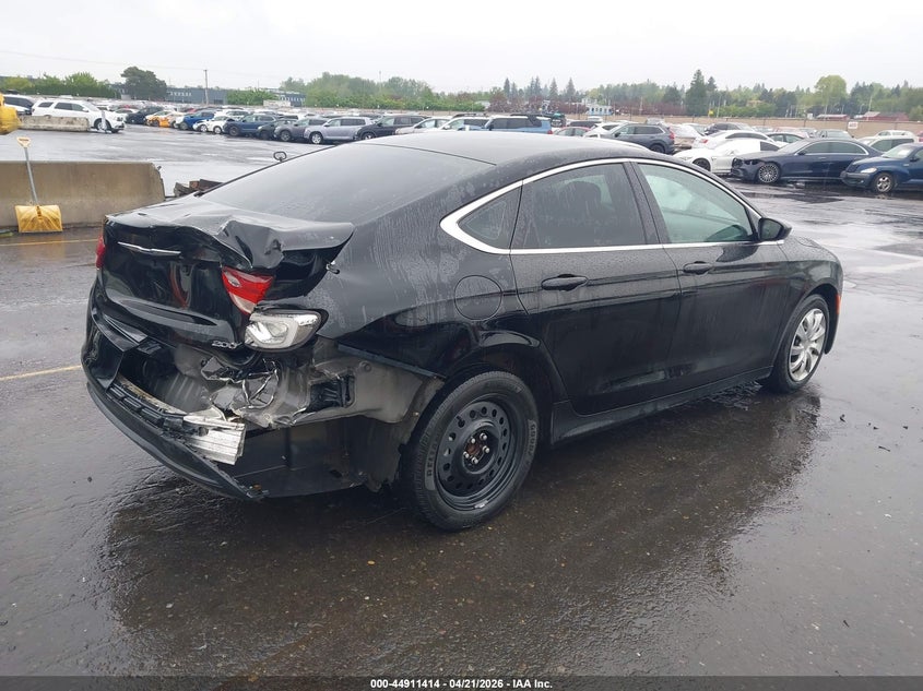 Vin: 1c3cccfb4fn622423, lot: 45408783, chrysler 200 lx 20154