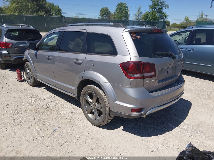 Vin: 3c4pdcgg2jt216251, lot: 45408879, dodge journey crossroad 20183