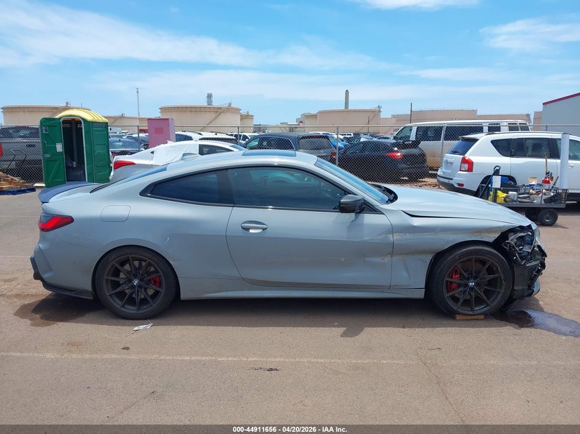 2022 BMW M440I xDrive VIN: WBA13AR08NCJ90718 Lot: 44911656