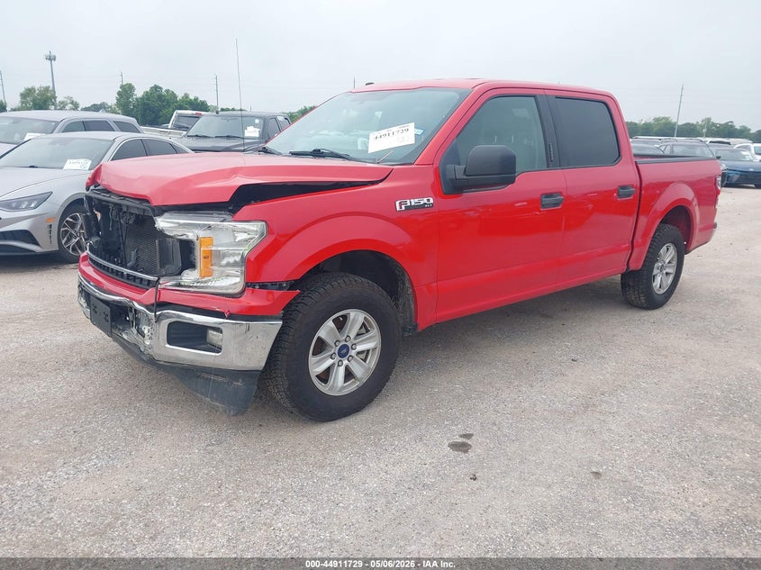 Vin: 1ftew1cp0jkd89280, lot: 45409098, ford f-150 xlt 20182