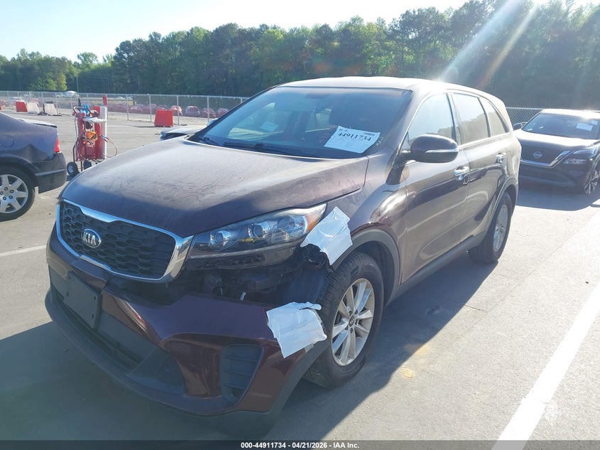 2019 Kia Sorento 3.3l Lx 5XYPG4A58KG476070 photo 1