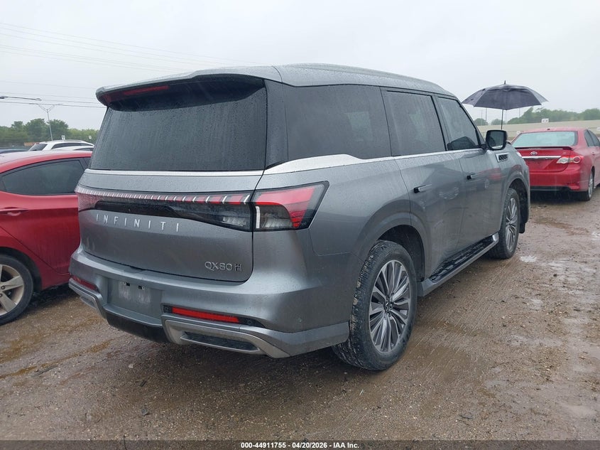 Vin: jn8az3db2s9401303, lot: 45409124, infiniti qx80 sensory awd 20254