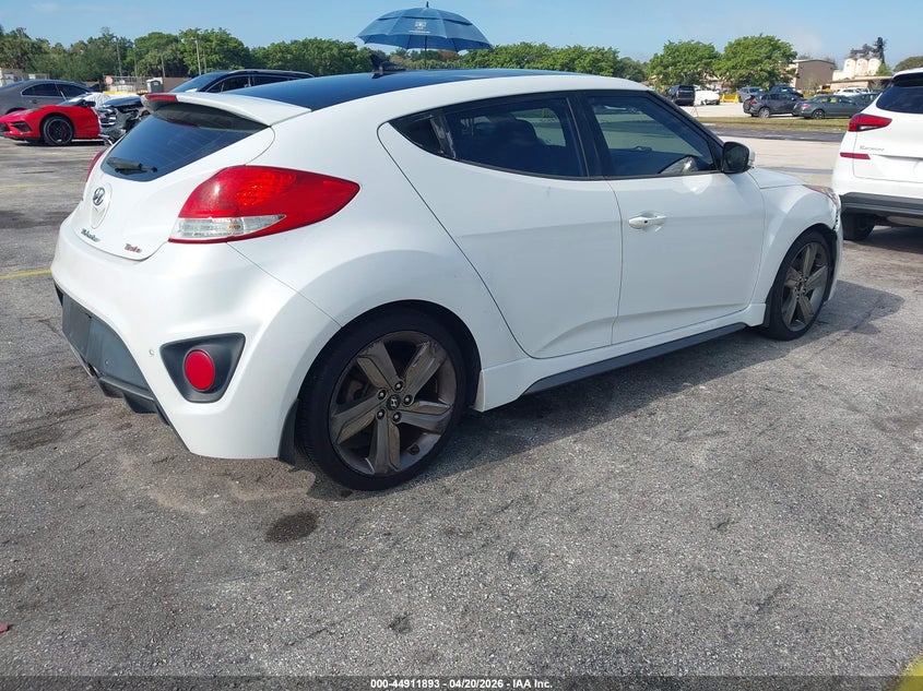2014 Hyundai Veloster Turbo W/Black