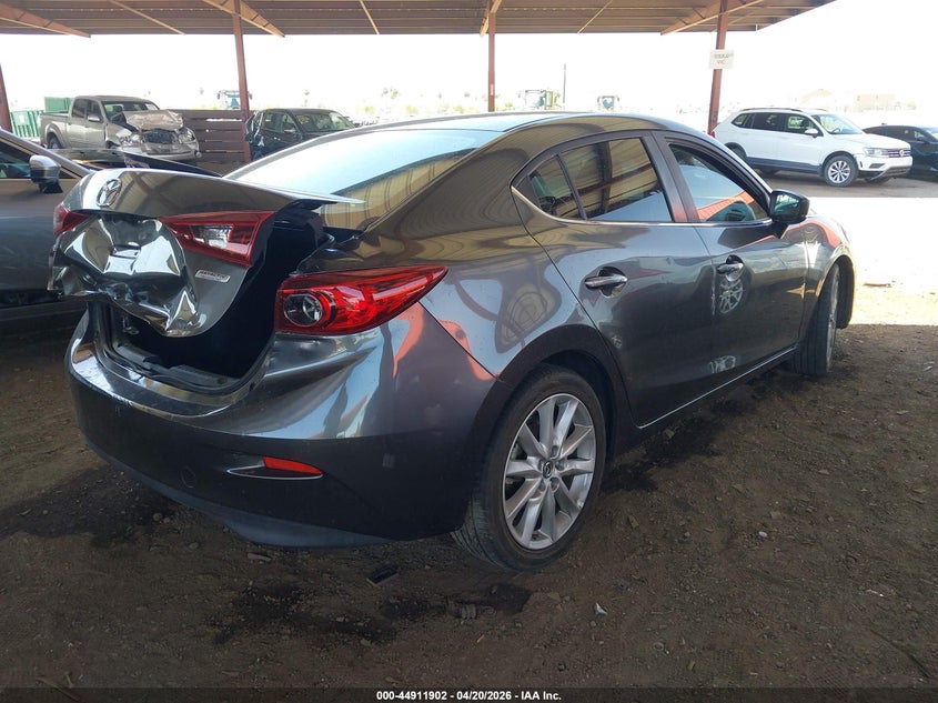 Vin: jm1bn1v70h1140156, lot: 45409271, mazda mazda3 touring 20174
