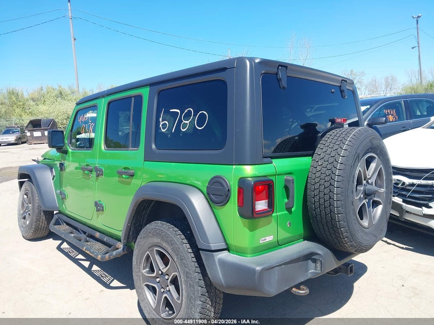 2019 Jeep Wrangler Unlimited Sport S 4X4