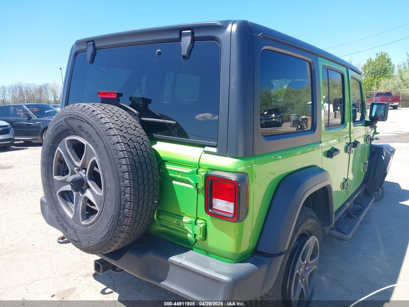 2019 Jeep Wrangler Unlimited Sport S 4X4