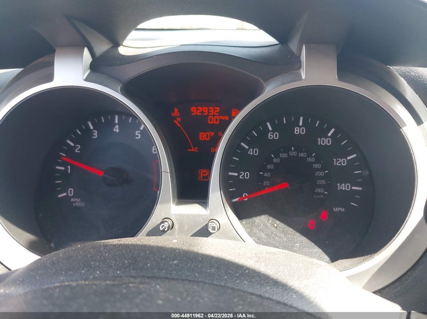 2014 Nissan Juke Sv VIN: JN8AF5MR7ET452515 Lot: 44911962