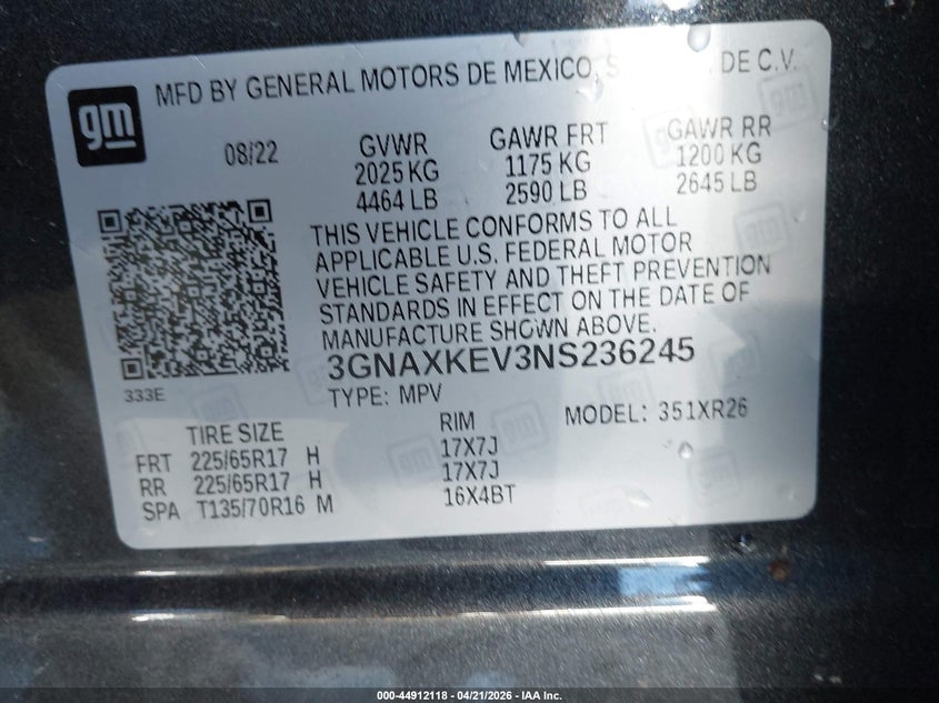 AtlanticExpress - Chevrolet Equinox