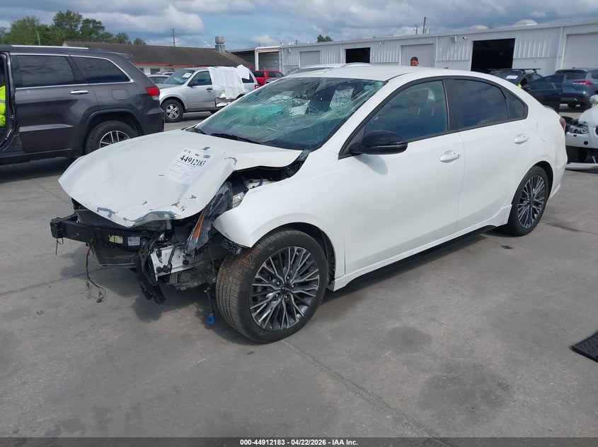 Vin: 3kpf54ad6pe602357, lot: 45409552, kia forte gt-line 20232
