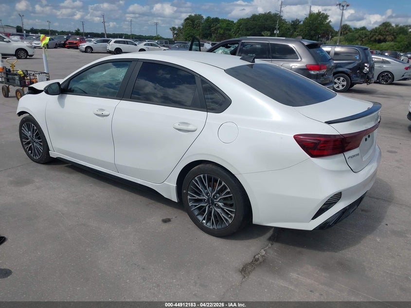 Vin: 3kpf54ad6pe602357, lot: 45409552, kia forte gt-line 20233