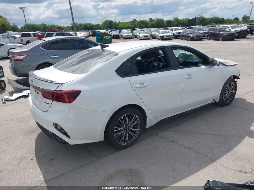 Vin: 3kpf54ad6pe602357, lot: 45409552, kia forte gt-line 20234