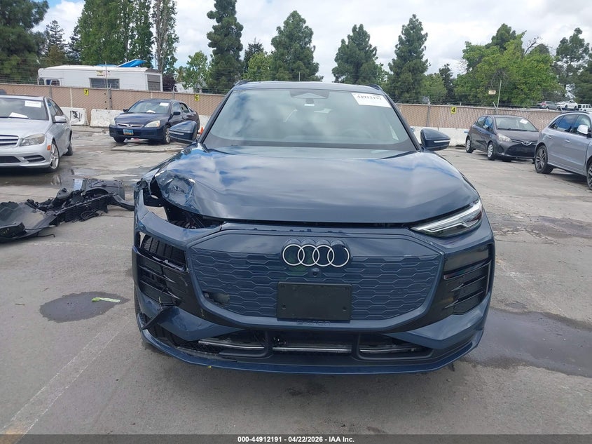 2025 Audi Q6 E-Tron Premium VIN: WA112BGF9SA032652 Lot: 44912191