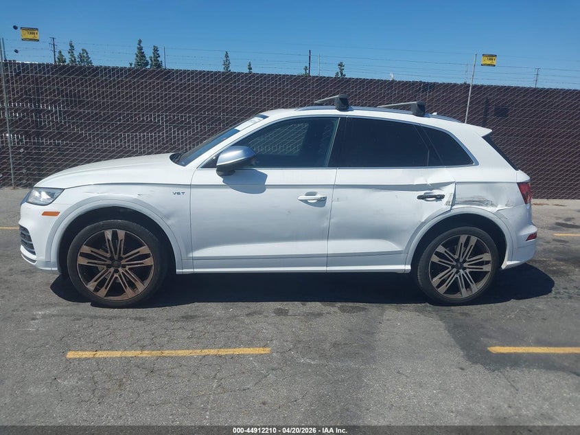 2018 Audi Sq5 3.0T Premium Plus VIN: WA1A4AFYXJ2142416 Lot: 44912210