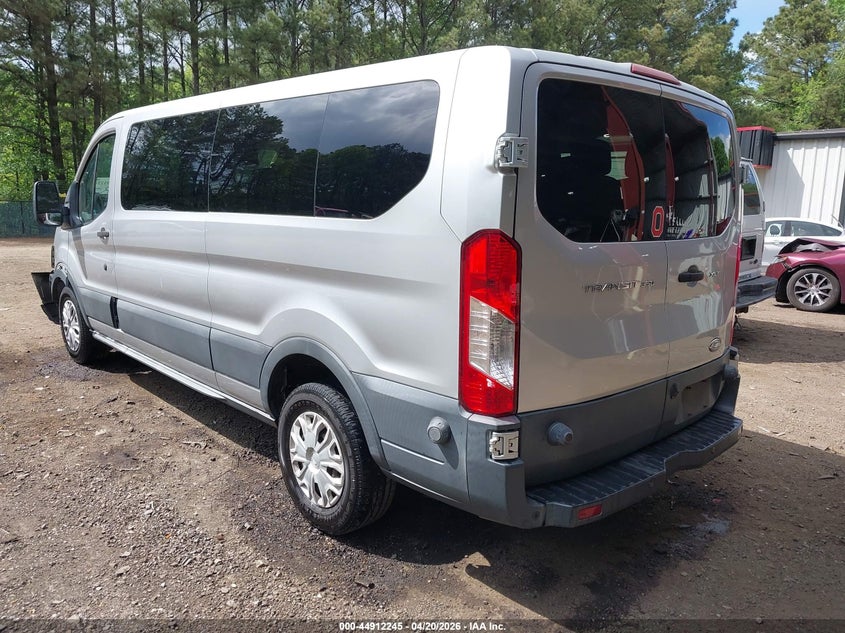 Vin: 1fbzx2ym2fka53533, lot: 45409614, ford transit-350 xlt 20153
