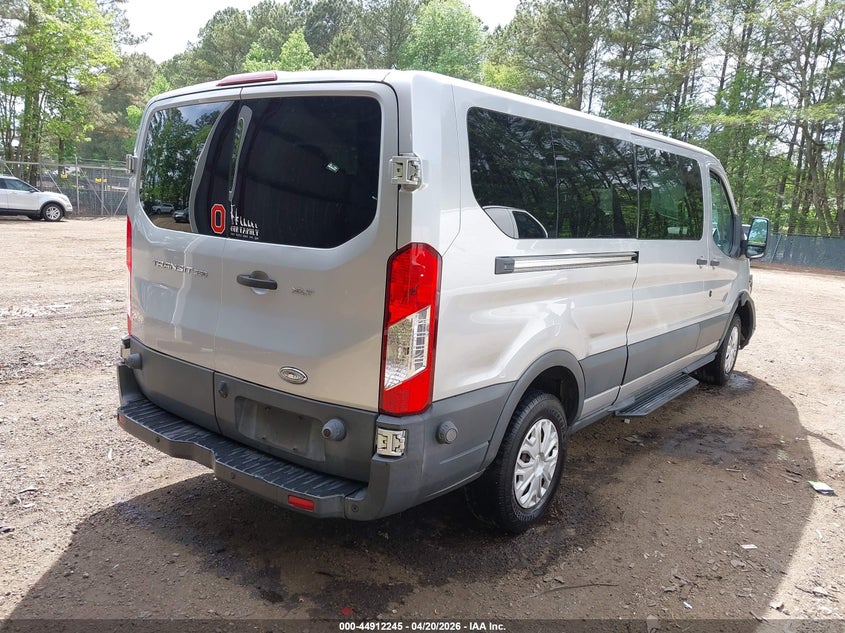 Vin: 1fbzx2ym2fka53533, lot: 45409614, ford transit-350 xlt 20154