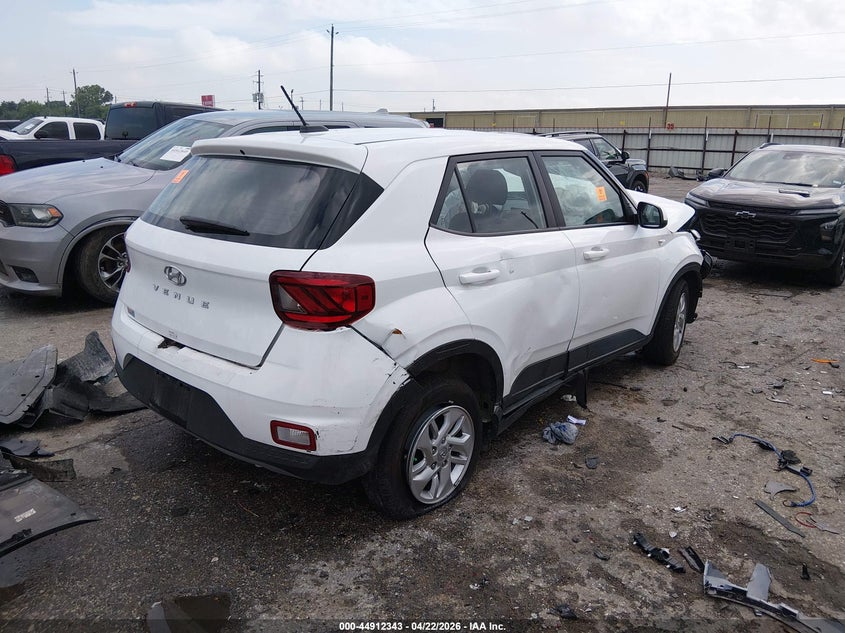 Vin: kmhrb8a31tu425986, lot: 45409712, hyundai venue se 20264