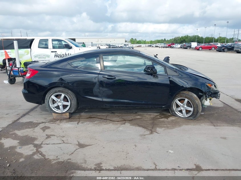 2012 Honda Civic 1.8 Lx black Lot 111044912352 Vin 2HGFG3B54CH564154