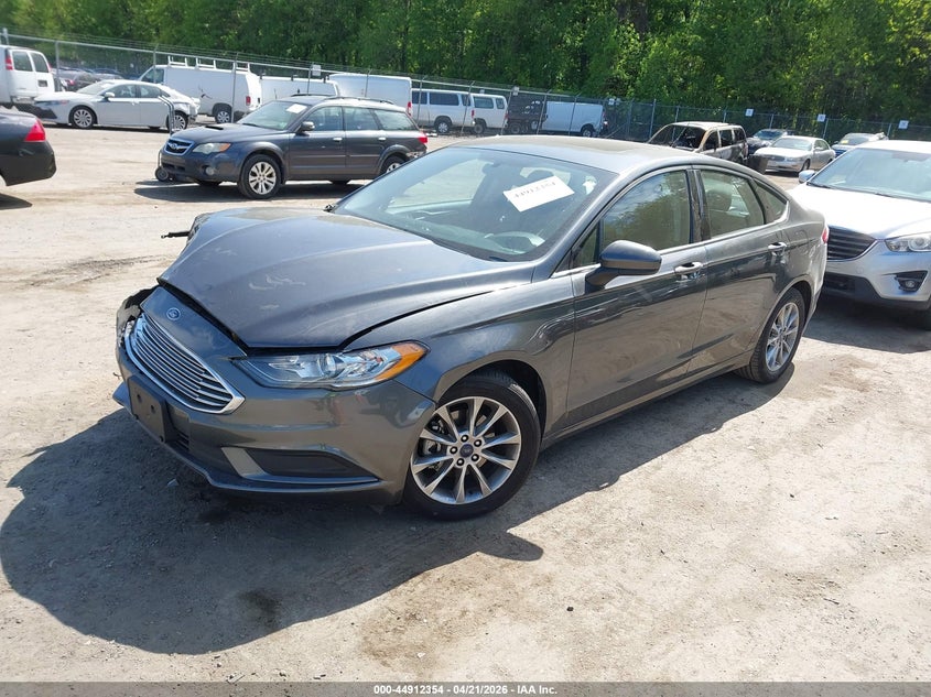 2017 Ford Fusion Se 3FA6P0HD4HR408838 photo 1