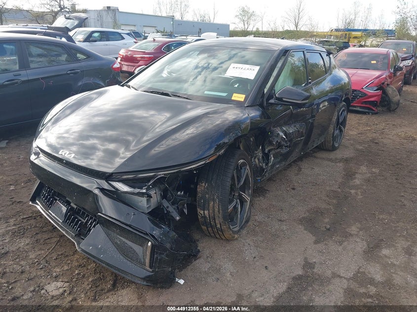Vin: kndc5dle2p5104385, lot: 45409725, kia ev6 gt 20232