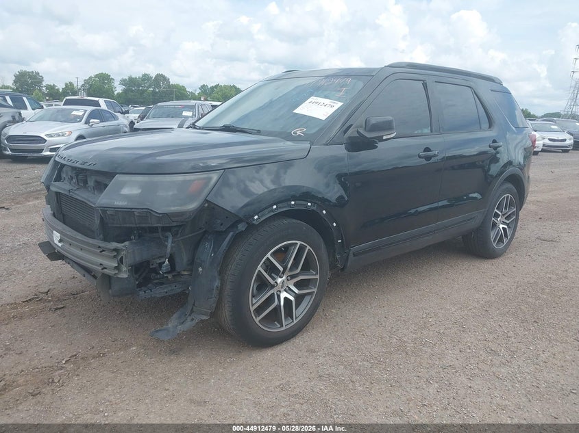 Vin: 1fm5k8gt3hga20403, lot: 45409848, ford explorer sport 20172