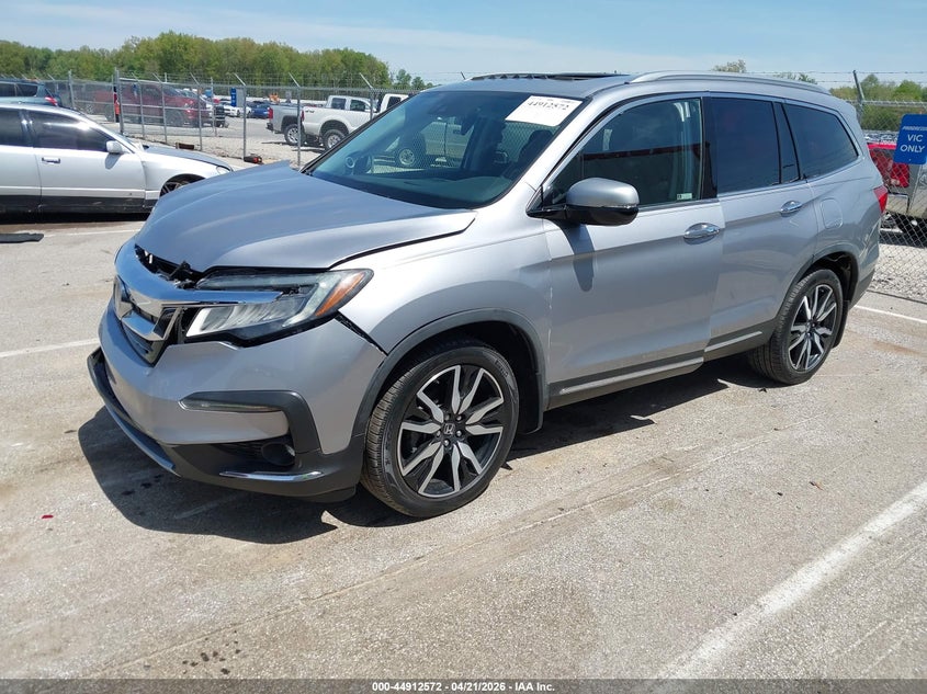 2019 Honda Pilot Elite 5FNYF6H04KB020975 photo 1