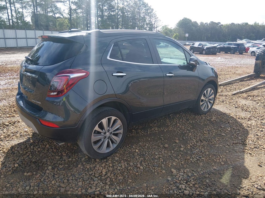 Vin: kl4cjasb6jb551970, lot: 45409942, buick encore preferred 20184